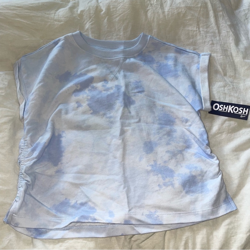 OshKosh Kid’s Light Blue Tie-Dye Top